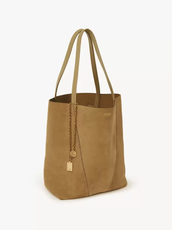 Chloé Spin Tote Bag aus Wildleder Chloé Spin Tote Bag aus Wildleder