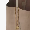 Chloé Spin Tote Bag aus Wildleder Chloé Spin Tote Bag aus Wildleder