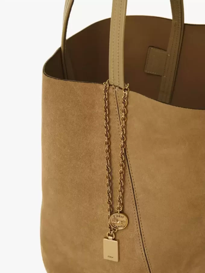 Chloé Spin Tote Bag aus Wildleder Chloé Spin Tote Bag aus Wildleder