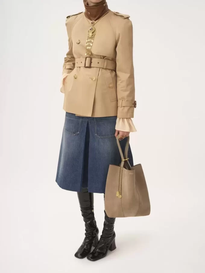 Chloé Spin Tote Bag aus Wildleder Chloé Spin Tote Bag aus Wildleder