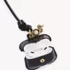 Chloé Symbols Snake Earpods-Etui aus genarbtem Leder Chloé Symbols Snake Earpods-Etui aus genarbtem Leder