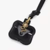 Chloé Symbols Snake Earpods-Etui aus genarbtem Leder Chloé Symbols Snake Earpods-Etui aus genarbtem Leder