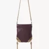 Château Treasures – Ketten-Flap-Tasche aus genarbtem Leder Château Treasures – Ketten-Flap-Tasche aus genarbtem Leder