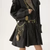 Château Treasures Umhängetasche aus genarbtem Leder Château Treasures Umhängetasche aus genarbtem Leder