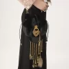 Château Treasures Umhängetasche aus genarbtem Leder und Wildleder Château Treasures Umhängetasche aus genarbtem Leder und Wildleder