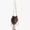 Château Treasures Umhängetasche aus genarbtem Leder und Wildleder Château Treasures Umhängetasche aus genarbtem Leder und Wildleder