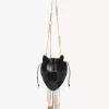 Château Treasures Umhängetasche aus genarbtem Leder und Wildleder Château Treasures Umhängetasche aus genarbtem Leder und Wildleder