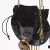 Château Treasures Umhängetasche aus genarbtem Leder und Wildleder Château Treasures Umhängetasche aus genarbtem Leder und Wildleder