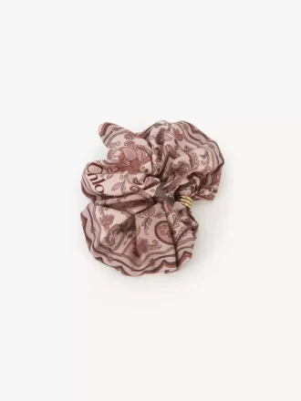 Das Chloé Paisley Haargummi aus Seidentwill