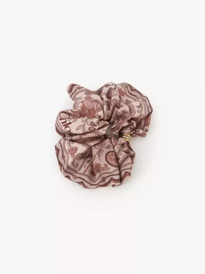 Das Chloé Paisley Haargummi aus Seidentwill