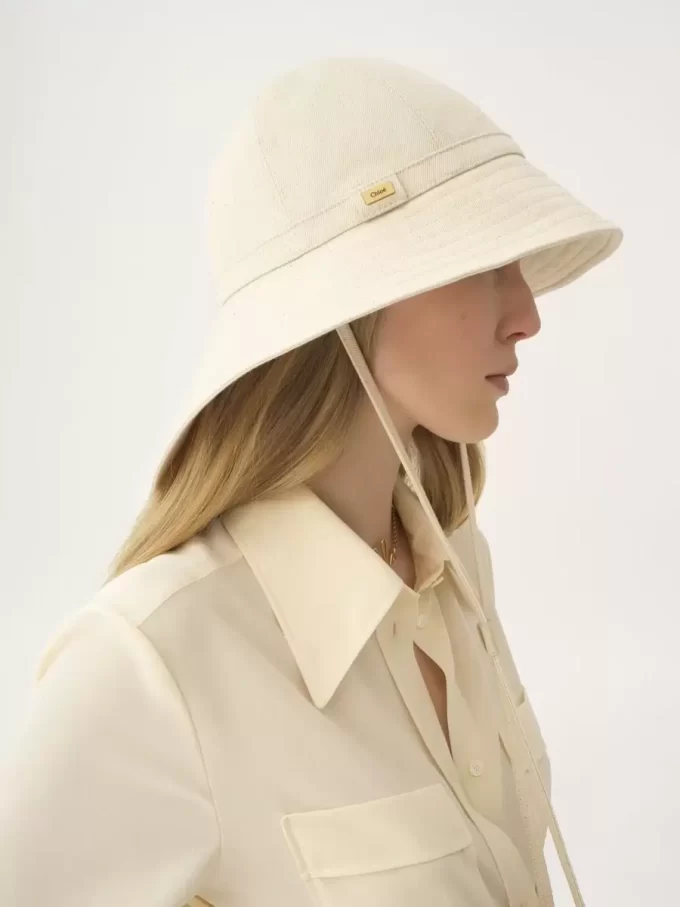 Der Chloé Breeze Bucket Hat aus Baumwolle