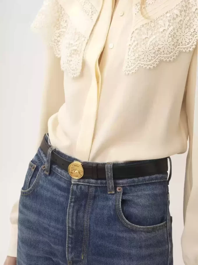 Der Chloé Horse Medal Gürtel