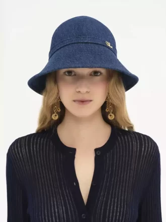 Der Chloé Iconic Bucket Hat aus Denim