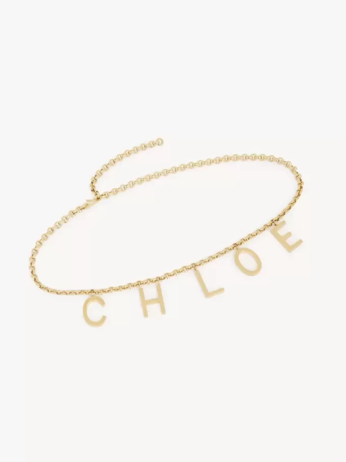 Der Chloé Letters Schmuckgürtel Der Chloé Letters Schmuckgürtel
