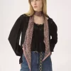 Der Chloé Paisley Bandeau-Schal aus Seidencharmeuse Der Chloé Paisley Bandeau-Schal aus Seidencharmeuse