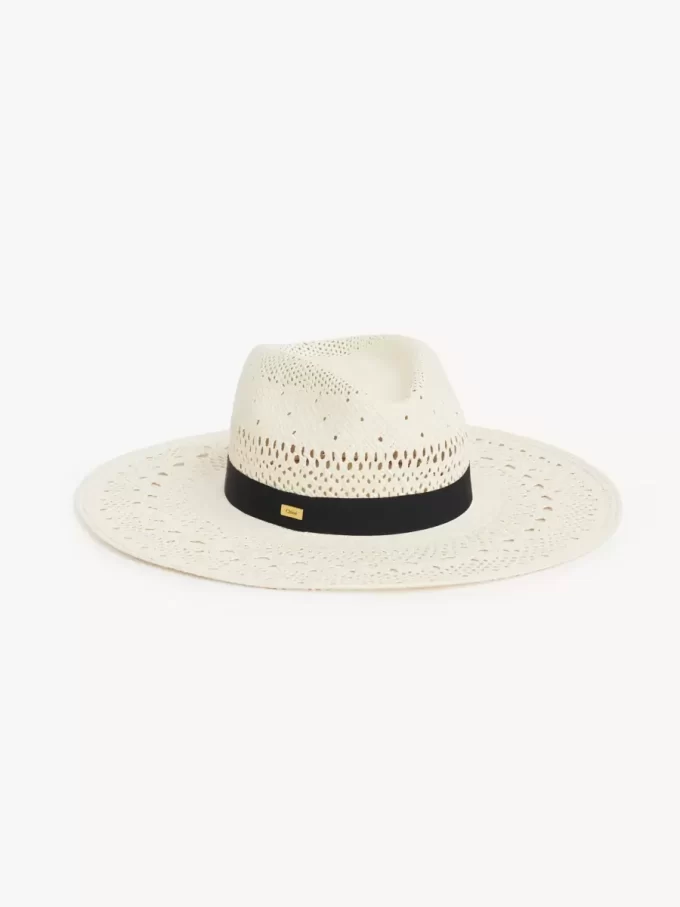 Der Chloé Panamahut aus Palmstroh