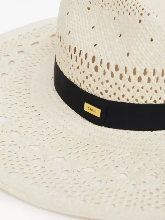 Der Chloé Panamahut aus Palmstroh