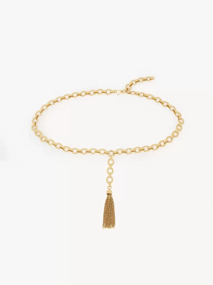Der Chloé Pompoms Gürtel Der Chloé Pompoms Gürtel