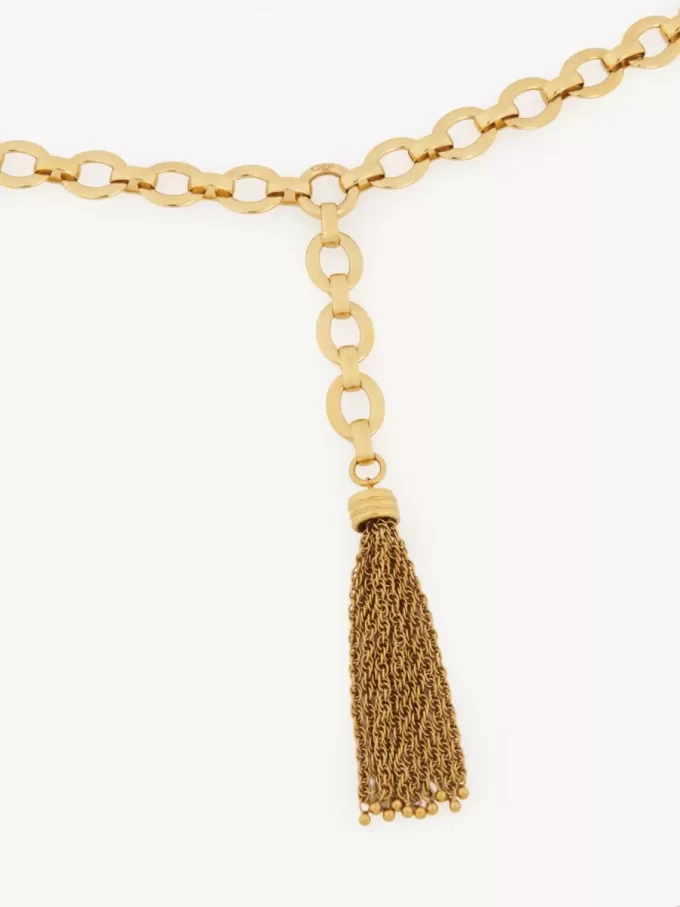 Der Chloé Pompoms Gürtel Der Chloé Pompoms Gürtel