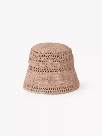Der Chloé Sunset Bucket Hat aus Bast