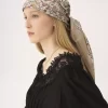 Der quadratische Chloé Paisley-Schal aus Seidentwill Der quadratische Chloé Paisley-Schal aus Seidentwill