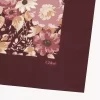 Der quadratische Schal „Chloé Roses“ aus Seidentwill