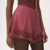 Dessous-Shorts aus Crêpe de Chine mit Spitzenbesatz Dessous-Shorts aus Crêpe de Chine mit Spitzenbesatz