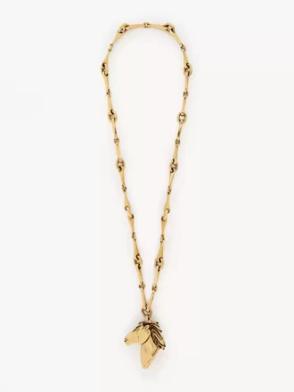 Die Chain Horse Halskette
