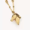 Die Chain Horse Halskette