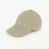 Die Chloé Essentials-Kappe aus gewaschener Baumwolle