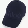 Die Chloé Essentials-Kappe aus gewaschener Baumwolle