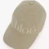 Die Chloé Essentials-Kappe aus gewaschener Baumwolle