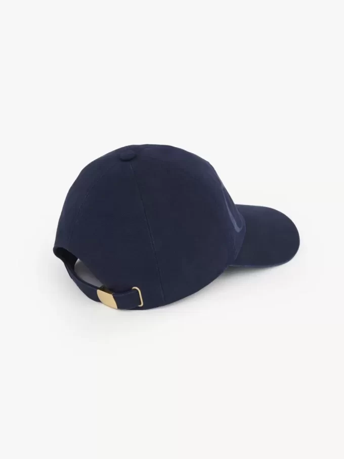 Die Chloé Essentials-Kappe aus gewaschener Baumwolle