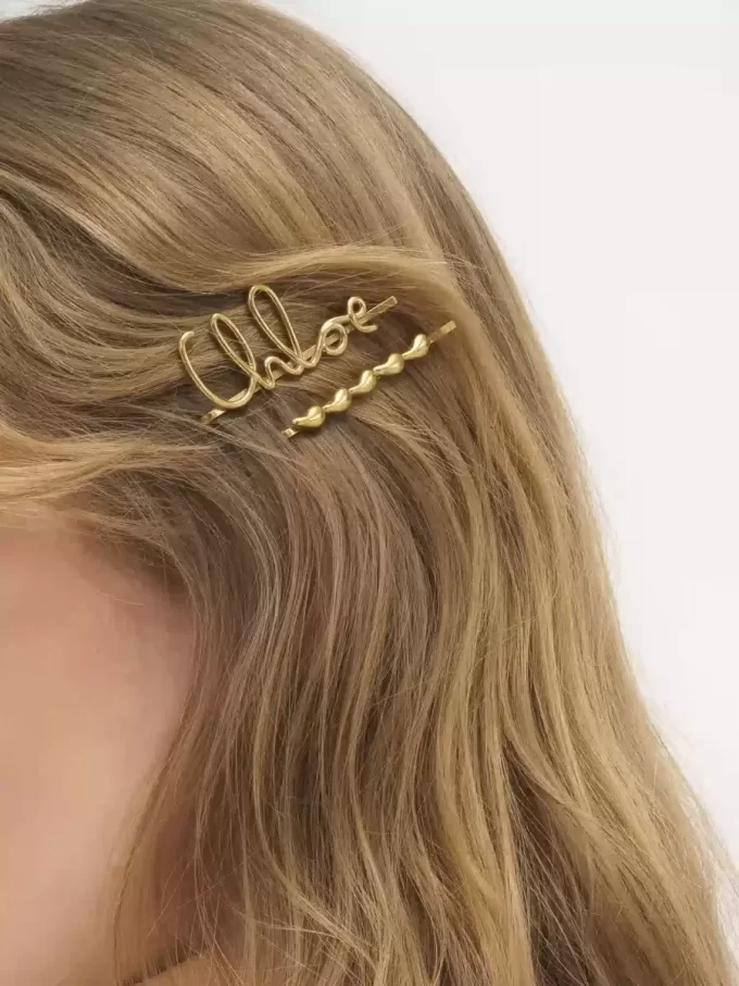 Die Chloé Iconic Haarspangen