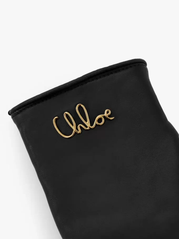 Die Chloé Iconic Handschuhe aus Leder