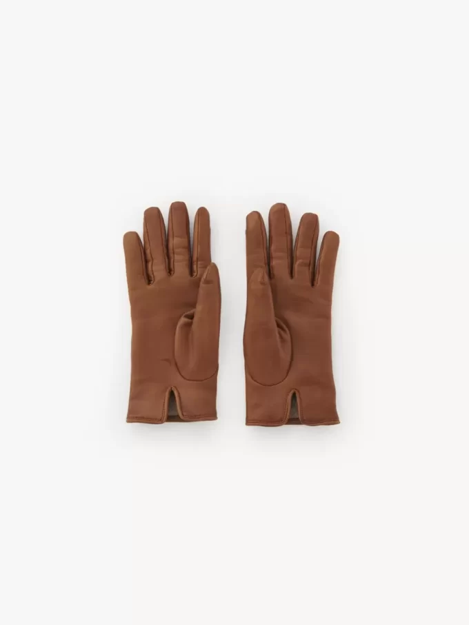 Die Chloé Iconic Handschuhe aus Leder