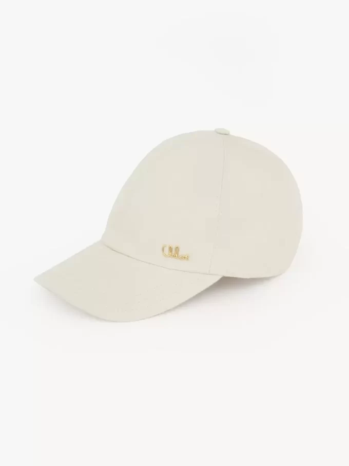 Die Chloé Iconic-Kappe aus Baumwoll-Canvas
