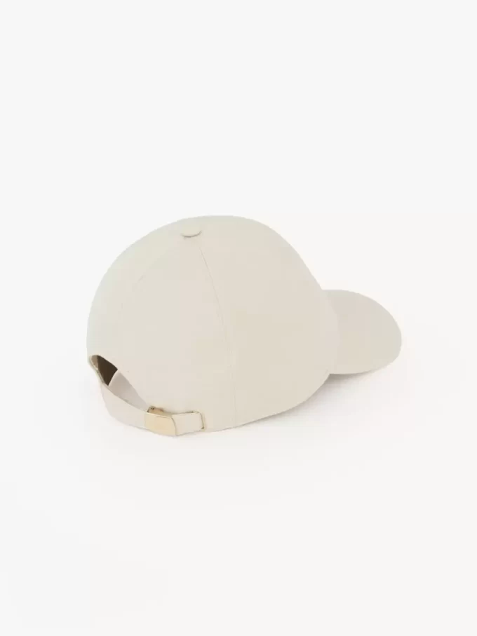 Die Chloé Iconic-Kappe aus Baumwoll-Canvas