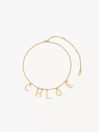 Die Chloé Letters Halskette