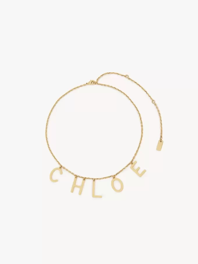 Die Chloé Letters Halskette Die Chloé Letters Halskette