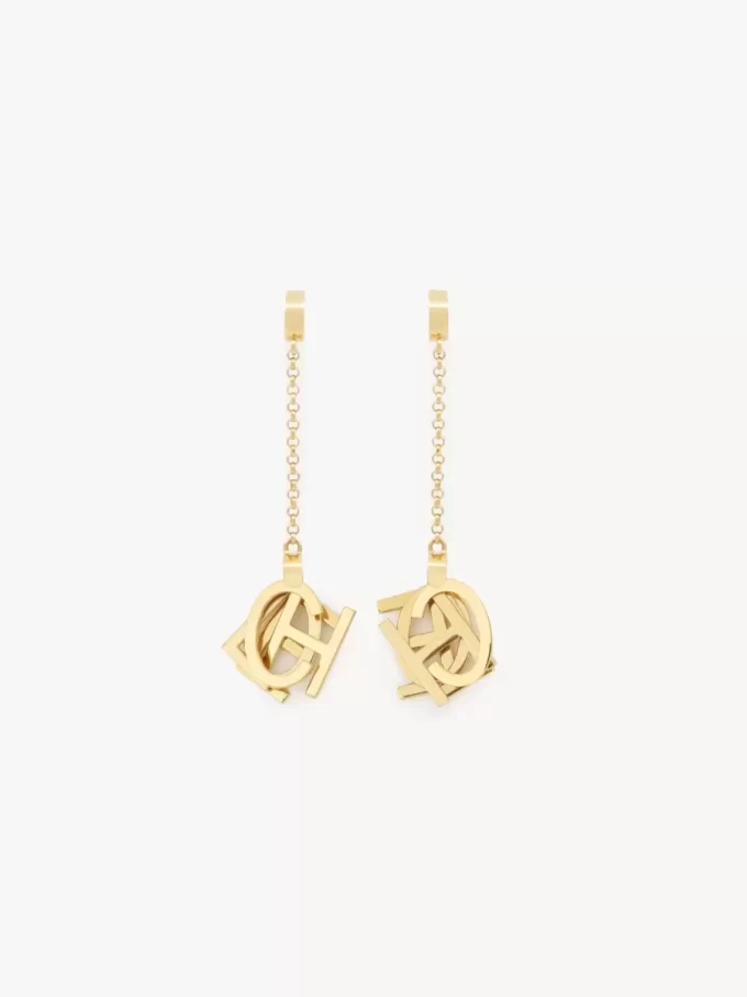 Die Chloé Letters Ohrringe Die Chloé Letters Ohrringe