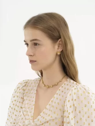 Die Chloé Mechanical Flowers Ohrringe