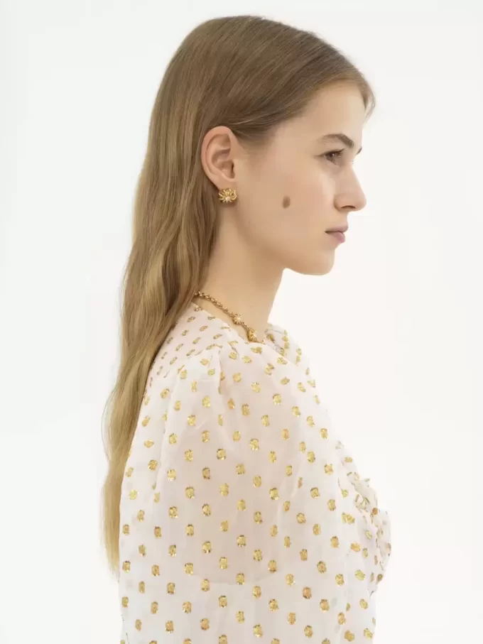 Die Chloé Mechanical Flowers Ohrringe Die Chloé Mechanical Flowers Ohrringe