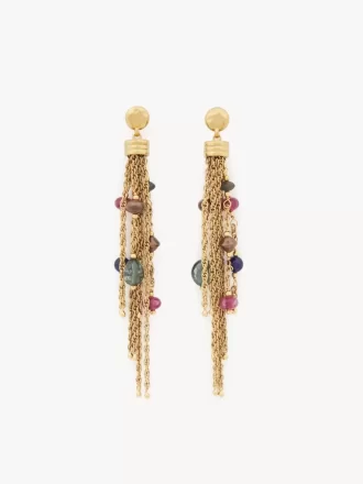 Die Chloé Pompoms Ohrringe