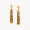 Die Chloé Pompoms Ohrringe Die Chloé Pompoms Ohrringe