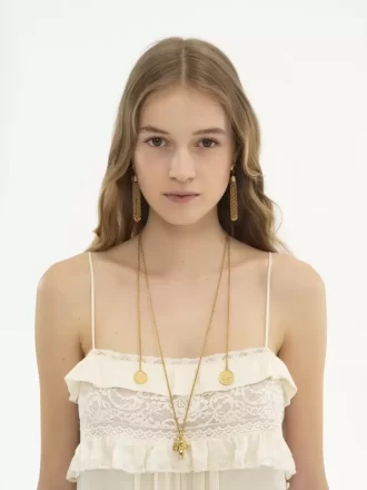 Die Chloé Pompoms Ohrringe