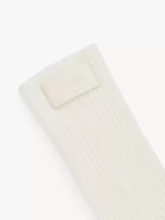 Die Chloé Signature Socken aus Wollstrick