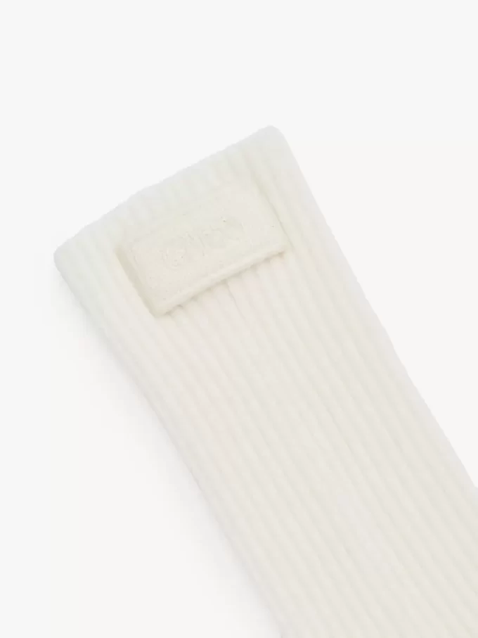 Die Chloé Signature Socken aus Wollstrick Die Chloé Signature Socken aus Wollstrick