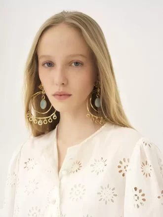 Die Chloé Sunflower Ohrringe Die Chloé Sunflower Ohrringe