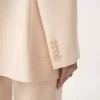 Einreihiges Sakko aus Wollgabardine Einreihiges Sakko aus Wollgabardine